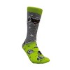 Werewolf Breaking Through a Wall Socks (Men's Sizes, Adult Large) from the Sock Panda - 4 of 4