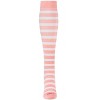 Memoi Women's Cabana Stripe Bamboo Blend 8-15mmHg Graduated Compression Socks - 2 of 4