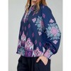 Women's Jasmin Pullover Blouse - current air - 3 of 4