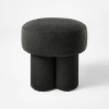 Boucle Fully Upholstered Accent Ottoman Stool - Threshold™ - 3 of 4