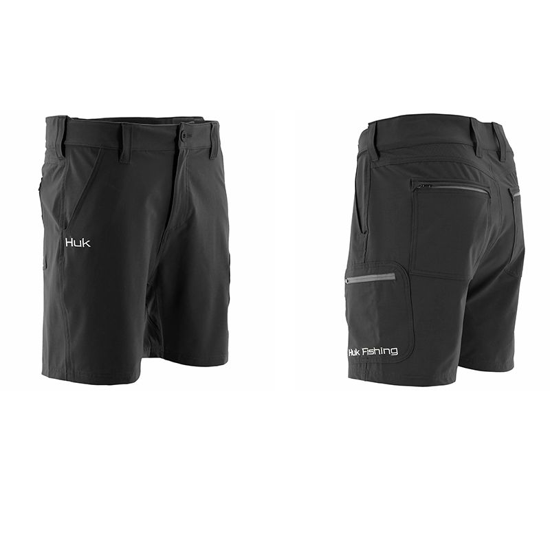 HUK Men's Next Level 7" Quick-Drying Performance Fishing Shorts With UPF 30+ Sun Protection, 3 of 4