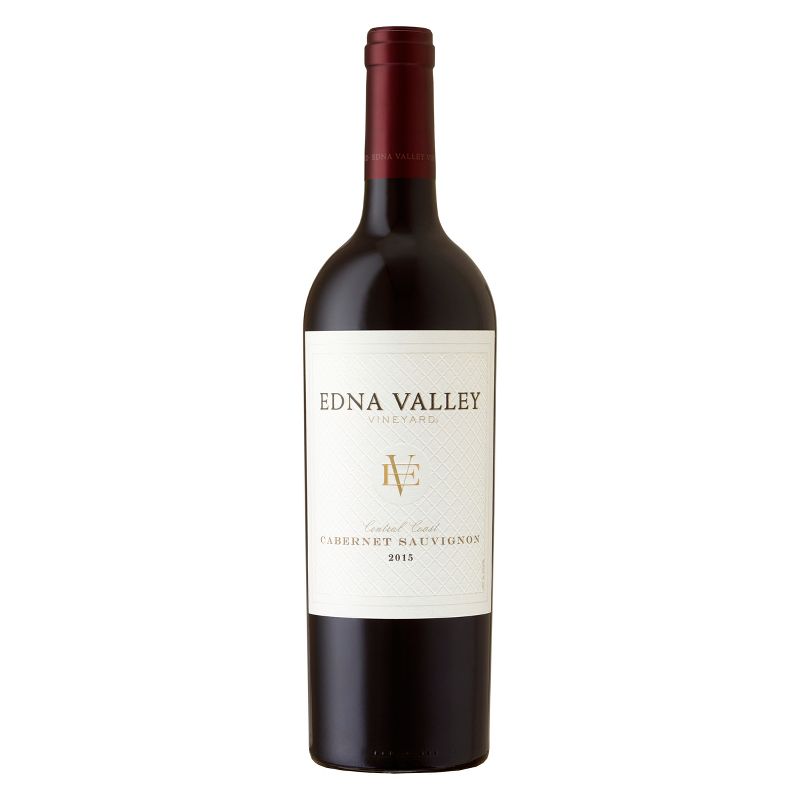 Edna Valley Vineyard Cabernet Sauvignon Red Wine - 750ml Bottle, 1 of 5
