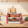 VEVOR Shawarma Grill Machine, Chicken Shawarma Cooker Machine Countertop, Electric Stainless Steel Broiler Gyro Rotisserie Oven Doner Kebab Machine - 2 of 4