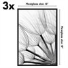 Americanflat 3 Pack Lightweight Snap Frame, Front Loading Picture Frame Set - Black Picture Frames - 2 of 4