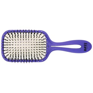 Bass Brushes BIO-FLEX Style & Detangle Hair Brush Patented Pure Plant Handle Professional Level Nylon Pins Large Paddle - 1 of 1