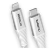 OtterBox Premium Pro Lightning to USB-C Fast Charge 2M/6.6FT Cable - (78-80891) Ghostly Paste (White) - 2 of 3