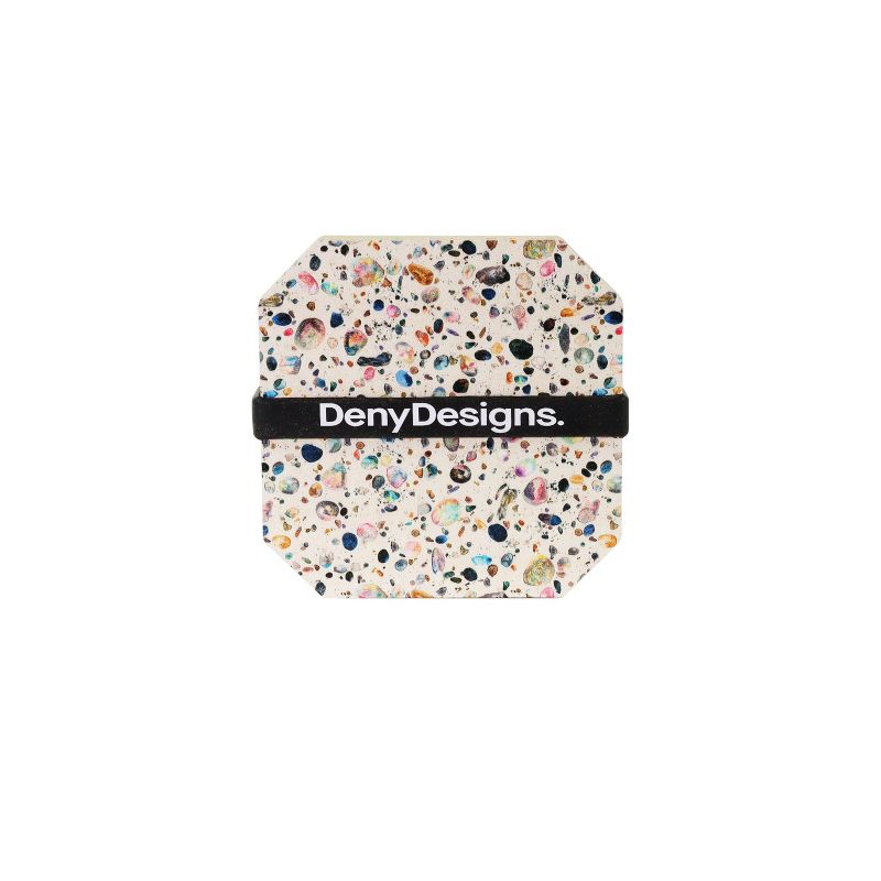 Ninola Design Mineral Terrazzo Set of 4 Coasters - Deny Designs, 3 of 8