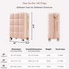 YONWAY 3 Piece Luggage Sets, ABS Hardshell Expandable  Luggage Sets, 20-inch with USB Port, Carry Cup Holder, W/Spinner Wheels & TSA Lock - 3 of 4