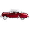 1950 Chevrolet Bel Air Burgundy with White Roof 1/18 Diecast Model Car by Motormax - 4 of 4