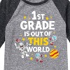 Boys' - Dr. Seuss - First Grade Out Of This World Raglan Graphic T-Shirt - 2 of 4