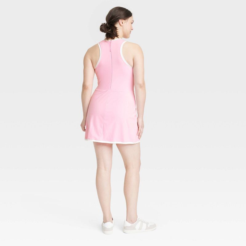 Women's High-Neck Wrap Active Dress - All In Motion™, 4 of 6