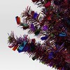 Christmas Metal Mini Tree Shiny Multicolor Tinsel - Wondershop™ - 3 of 4