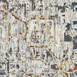 ivory, blue, mustard, peach, ice blue, medium gray