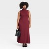 Women's Knit Midi Shift Dress - A New Day™ - 3 of 3