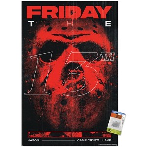 Trends International Friday The 13th - Jason Camp Crystal Lake Unframed Wall Poster Prints - 1 of 4