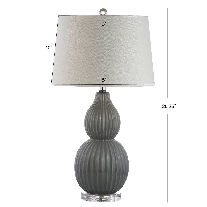 28.25" Ceramic Thatcher Table Lamp (Includes LED Light Bulb) - JONATHAN Y, 5 of 6