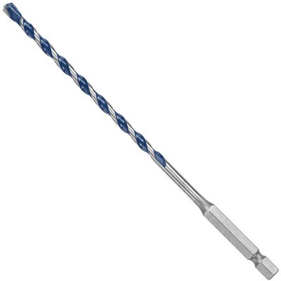 Bosch BlueGranite Turbo 3/16 in. X 6 in. L Carbide Tipped Hammer Drill Bit Hex Shank 1 pc