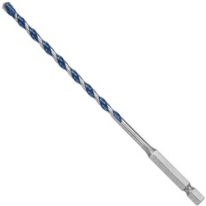 Bosch BlueGranite Turbo 3/16 in. X 6 in. L Carbide Tipped Hammer Drill Bit Hex Shank 1 pc - 1 of 1