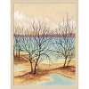 Amanti Art Quiet Cove II by Michael Willett Wood Framed Wall Art Print - 4 of 4