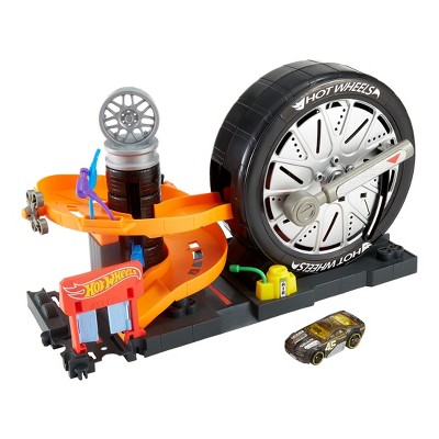 super spin tire shop hot wheels