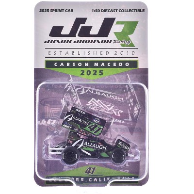Winged Sprint Car #41 Carson Macedo "Albaugh" Jason Johnson Racing (2025) 1/50 Diecast Model Car by ACME