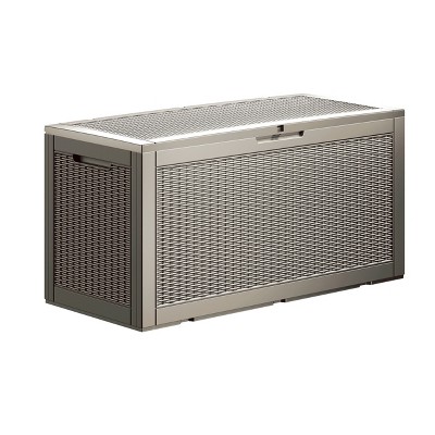 Yardgrace Deck box Water Resistant Resin Lockable