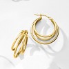 Ross-Simons Italian 14kt Yellow Gold Triple-Hoop Earrings - 3 of 4