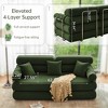 78.7" King Size Convertible Sleeper Sofa Bed With 3 Pillows, High Resilience Memory Foam Removable Folding Sofa Couch, Perfect for Bedroom Living Room - 2 of 4