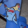 Dinosaur and Shark Crew Socks from the Sock Panda (Men's Sizes Adult Large) - 2 of 4