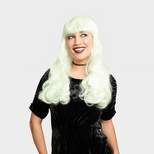 Adult Glow in the Dark Diva Halloween Costume Wig - Hyde & EEK! Boutique™