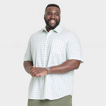 Men's Short Sleeve Slim Fit Button-Down Shirt - Goodfellow & Co™