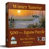 Sunsout Winter Sunrise 500 pc   Jigsaw Puzzle 45335 - 2 of 4