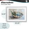 Stupell Industries Coastal Christmas Shell & Fir Framed Print Under Glass Art - 4 of 4