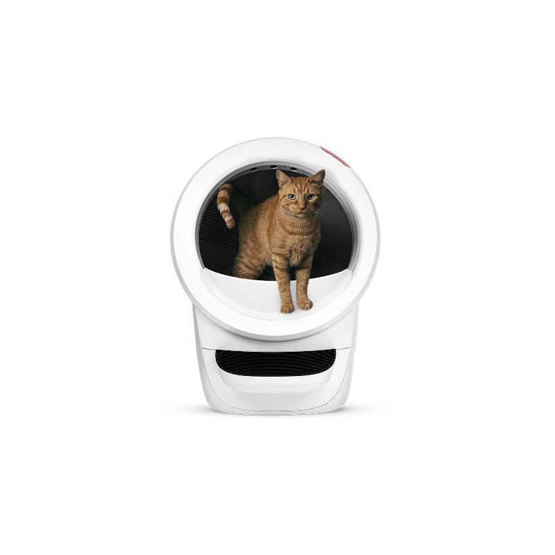 Whisker Litter-Robot 4 with Step - White, 1 of 9