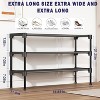 Long Shoe Rack - Shoe Organizer, Shoe Rack for Closet, Front Door, Entryway, Garage, Stackable, Free Standing Shoe Organizer - 2 of 4
