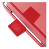 Rubbermaid Commercial Defenders Heavy-Duty Steel Step Can, 4 gal, Steel, Red - 2 of 3