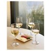ChicFurnit Drinkware Plastic Wine Glass Set Unbreakable Tritan Hammer Design for Modern Enjoyment, Clear, 2.63"*2.63"*7.88" - 3 of 4