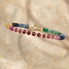 Ross-Simons 18.00-20.00 ct. t.w. Multicolored Sapphire and 4.40 ct. t.w. Ruby Bead Bracelet in 10kt Yellow Gold - 4 of 4
