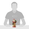 Jim Shore 8.0 Inch Bringing Christmas Home Santa Wreath Bag Santa Figurines - 3 of 3