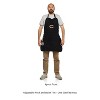 Evergreen Chicago Bears Black Grill Apron- 26 x 30 Inches Durable Cotton with Tool Pockets and Beverage Holder - image 4 of 4