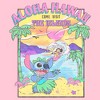 Girl's Lilo & Stitch Aloha Hawaii Come Visit the Islands T-Shirt - 2 of 4