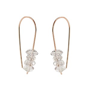 Herkimer Diamond Threader Earrings - 1 of 4
