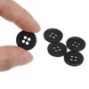 Unique Bargains Resin DIY Craft Flat 4-Hole Sewing Buttons 100 Pcs - 4 of 4