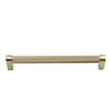 Sumner Street Home Hardware 10pk Kent Knurled 7" Satin Brass Pulls: Zinc Cabinet Knobs, 7.4" Length, Gold Finish - 2 of 4