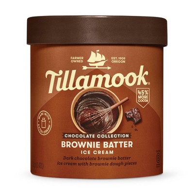 Tillamook Brownie Batter Frozen Ice Cream - 48oz