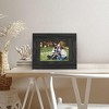 Americanflat Rustic Picture Frame Textured Wood and Polished Glass for Wall and Tabletop - Charcoal 5" x 7" - 4 of 4