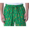 Nickelodeon Mens' Teenage Mutant Ninja Turtles TMNT PJ Lounge Pajama Pants Green - 3 of 4