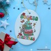 All Booked for Christmas Ornament, Playful Holiday Decor and Gift for Book Lovers| OrnamentallyYou - 4 of 4