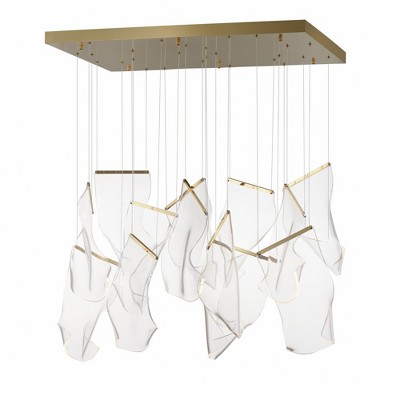 ET2 Lighting Rinkle 13 - Light Pendant in  French Gold