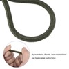 Unique Bargains Outdoor Camping Tent Canopy Awnings Cover 6 Inch Tarp Straps Elastic Cords with Hook Dark Green 10 Pack - 4 of 4